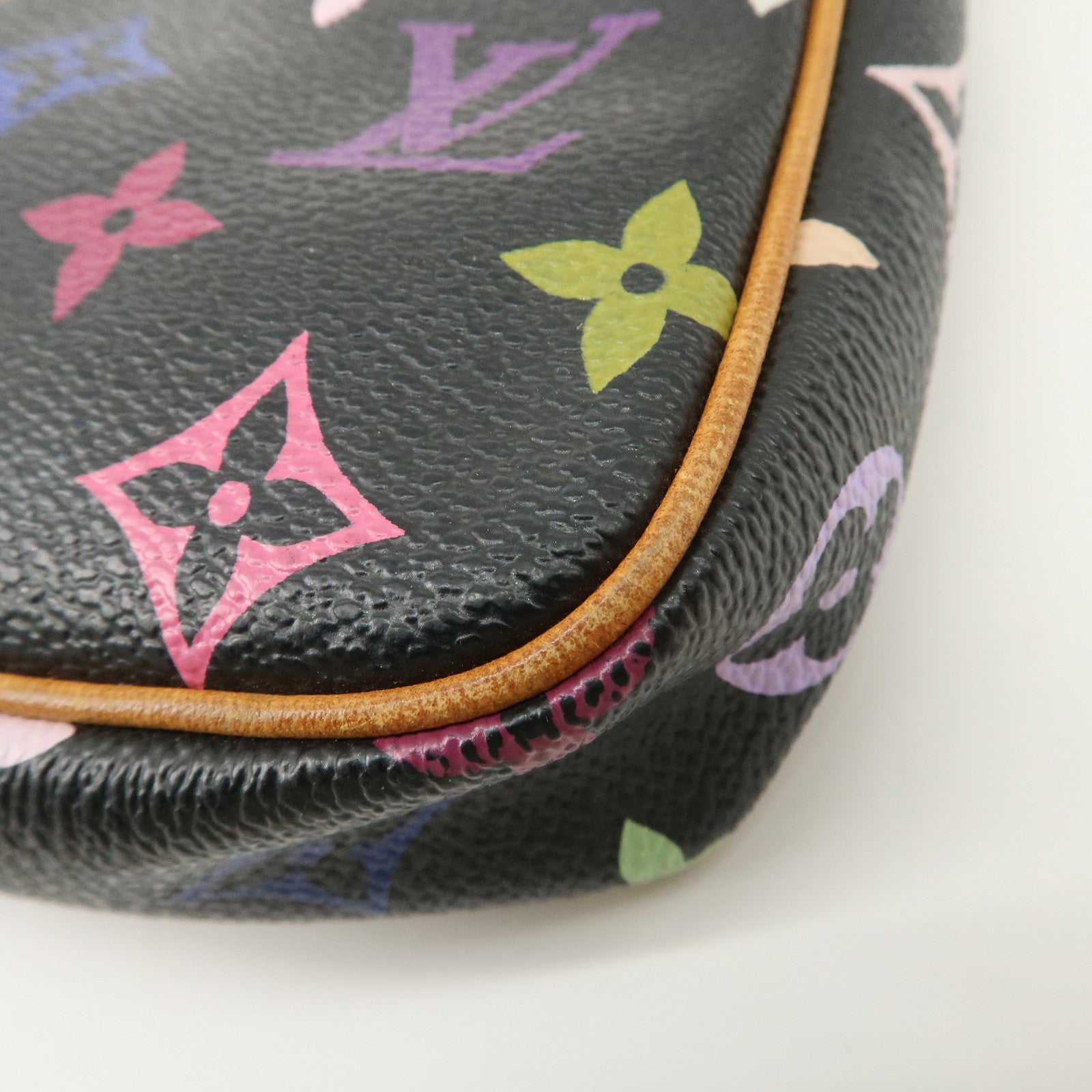 Louis Vuitton Monogram Multicolor Pochette Accessoires Noir M92648 Used