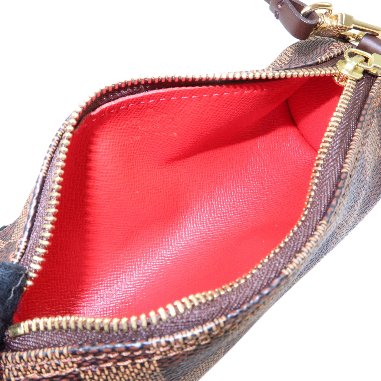 Louis Vuitton Damier Ebene Papillon 30 Hand Bag Brown N51303