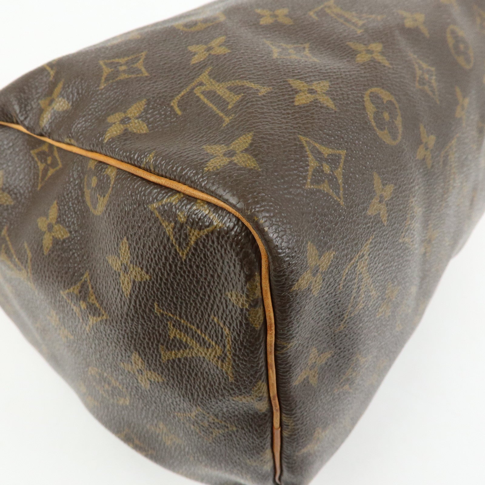 Louis Vuitton Monogram Speedy 30 Boston Bag Hand Bag Brown M41526
