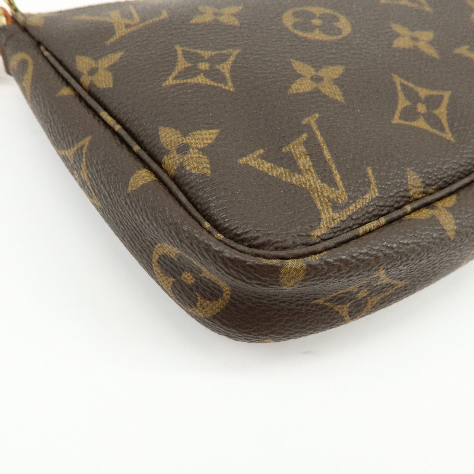 Louis Vuitton Monogram Pochette Accessoires Pouch Hand Bag M51980