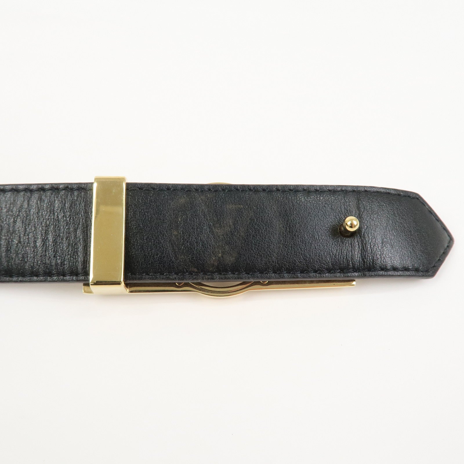 Louis Vuitton Monogram Reverse Agneau Milo Dauphine Ceinture M0203