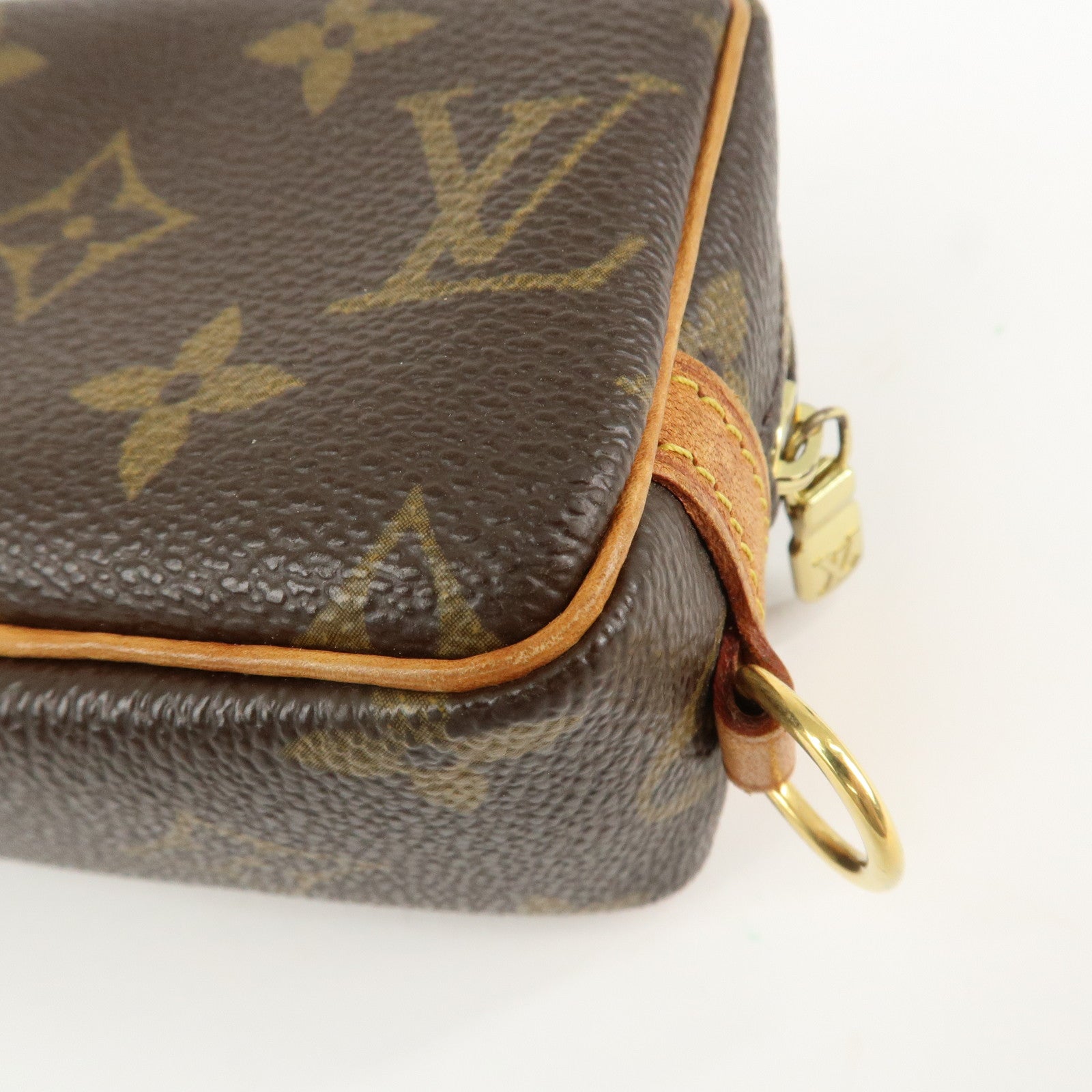 Louis Vuitton Monogram Trousse Wapity Pouch Camera Case M58030 Used