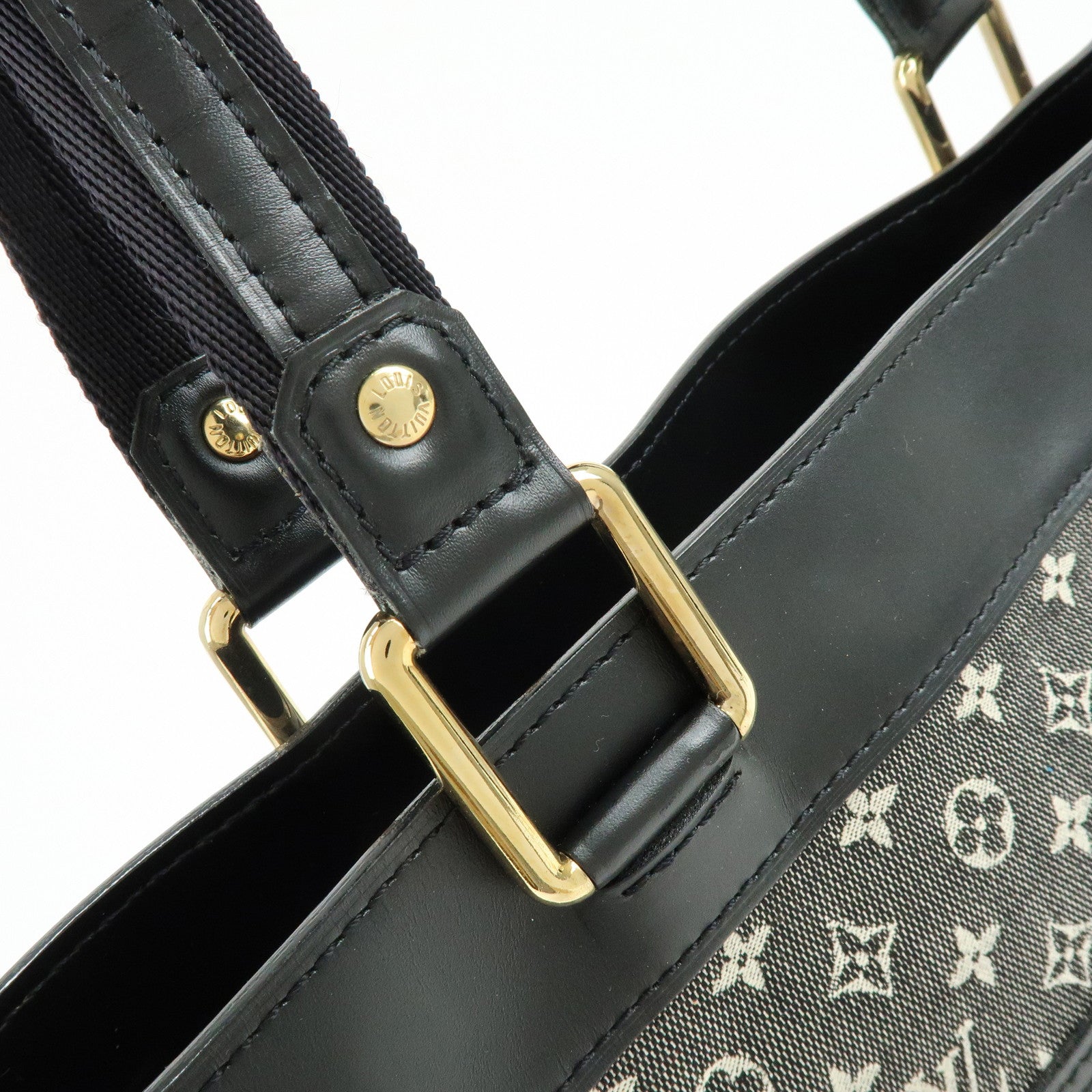 Louis Vuitton Monogram Mini Lucille GM Tote Hand Bag Noir M92609