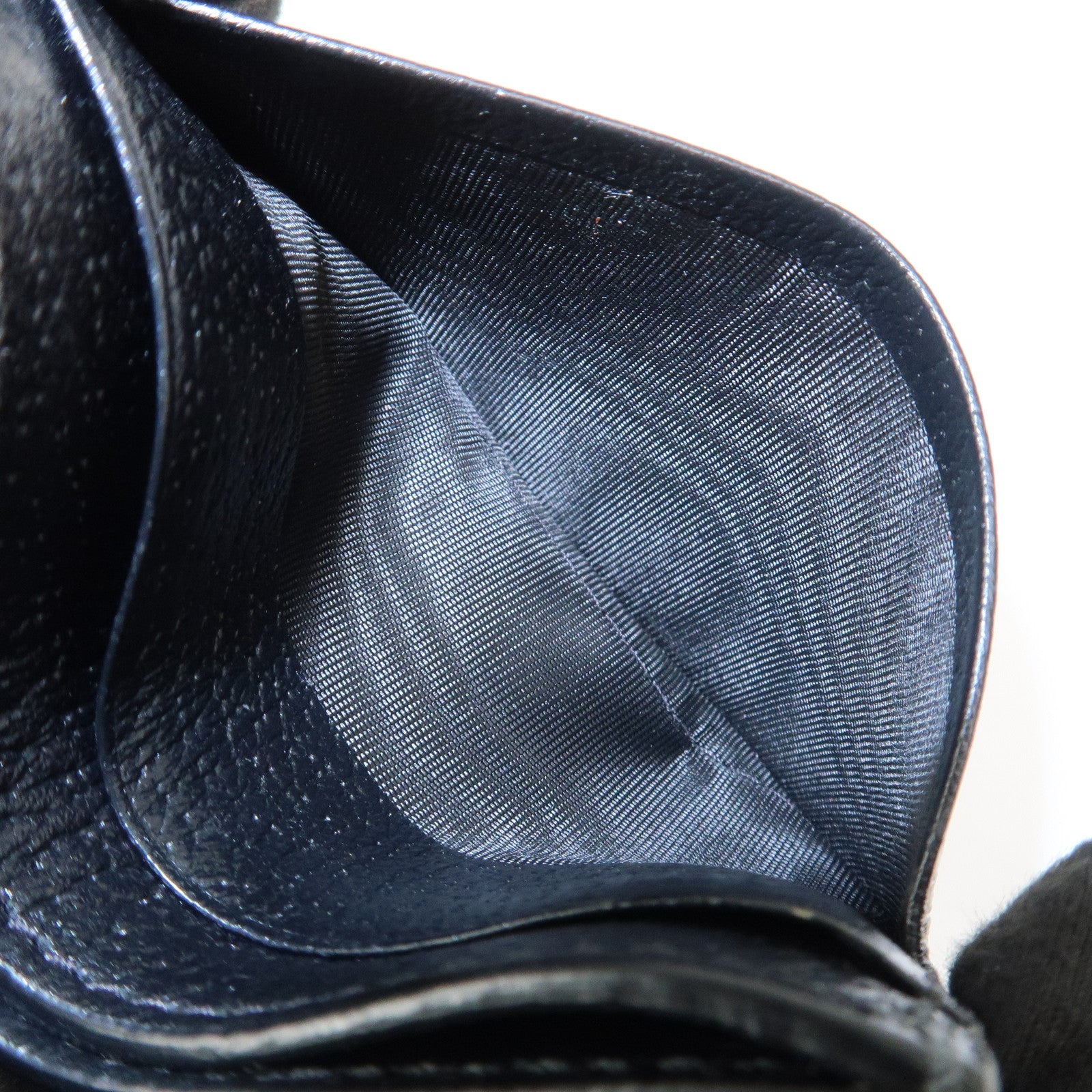 GUCCI Animalier Leather Card Case Card Holder Black 523685