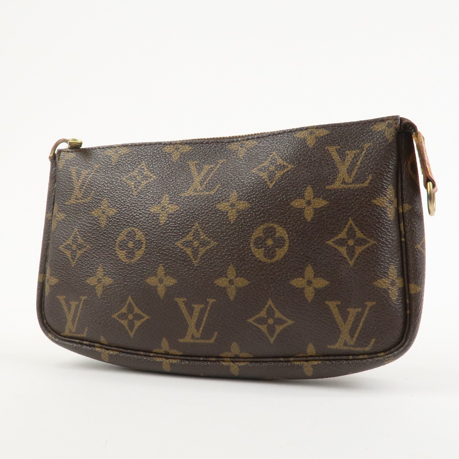 Louis Vuitton Monogram Pochette Accessoires Pouch Hand Bag M51980