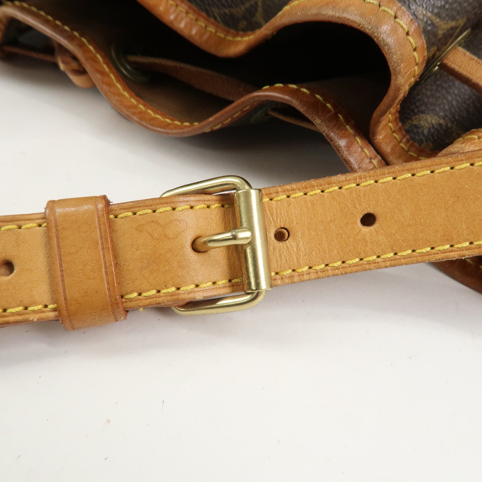 Louis Vuitton Monogram Noe Shoulder Bag Hand Bag Brown M42224