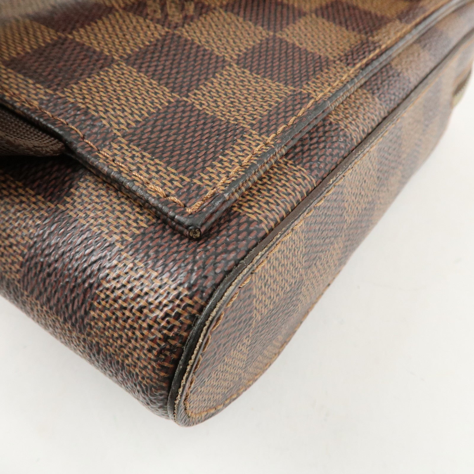 Louis Vuitton Damier Ebene Geronimos Crossbody Waist Bag Brown N51994
