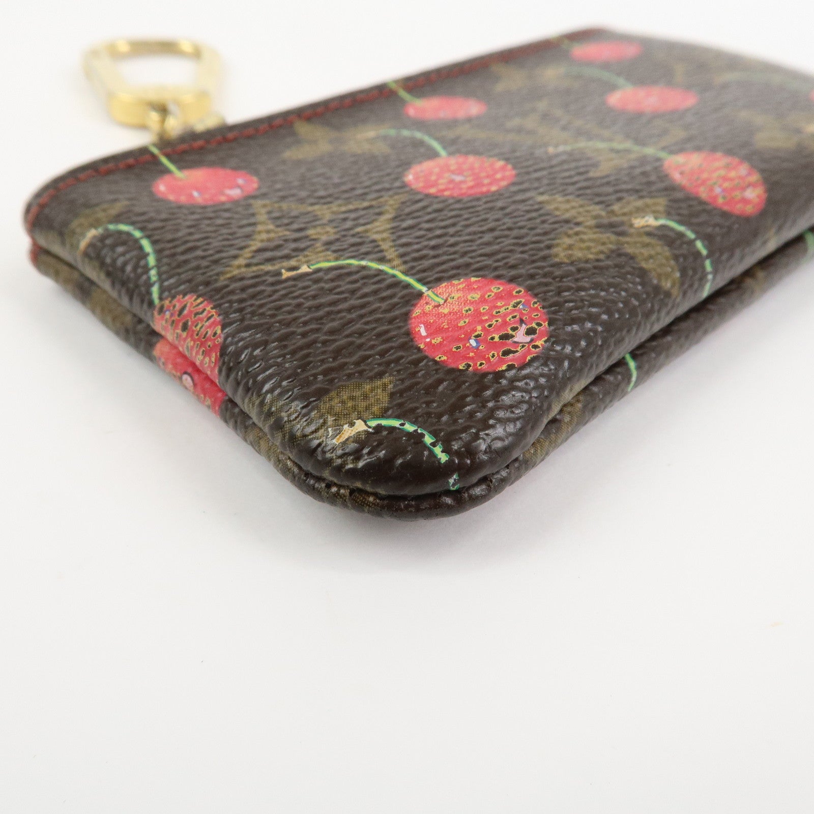 Louis Vuitton Monogram Cherry Pochette Cles Coin Case M95042