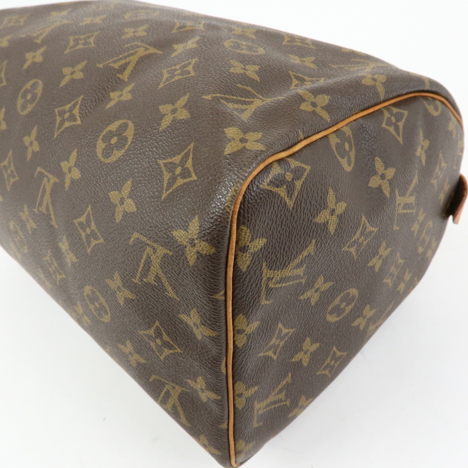 Louis Vuitton Monogram Speedy 30 Boston Bag Hand Bag Brown M41526