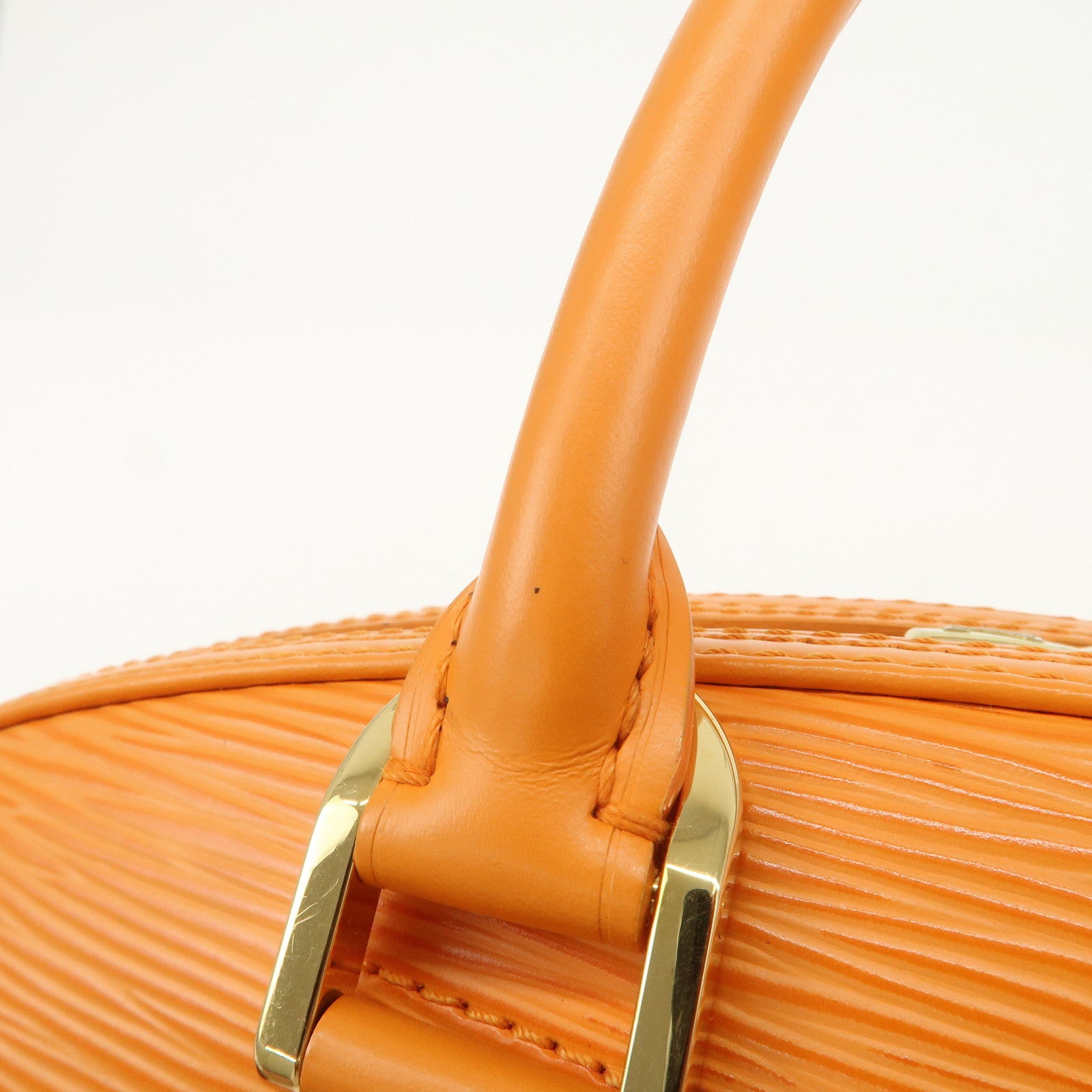 Louis Vuitton Epi Leather Jasmine Hand Bag Mandarin M5208H