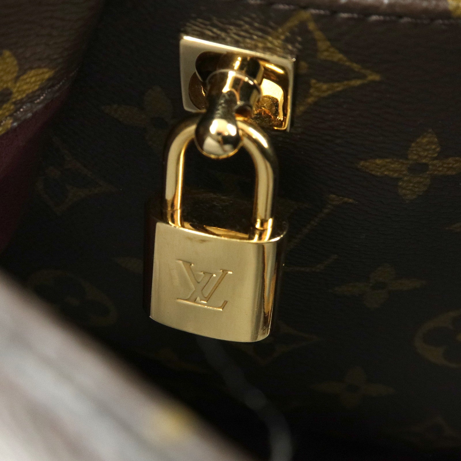Louis Vuitton Monogram Montaigne BB 2Way Bag Hand Bag Brown M41055