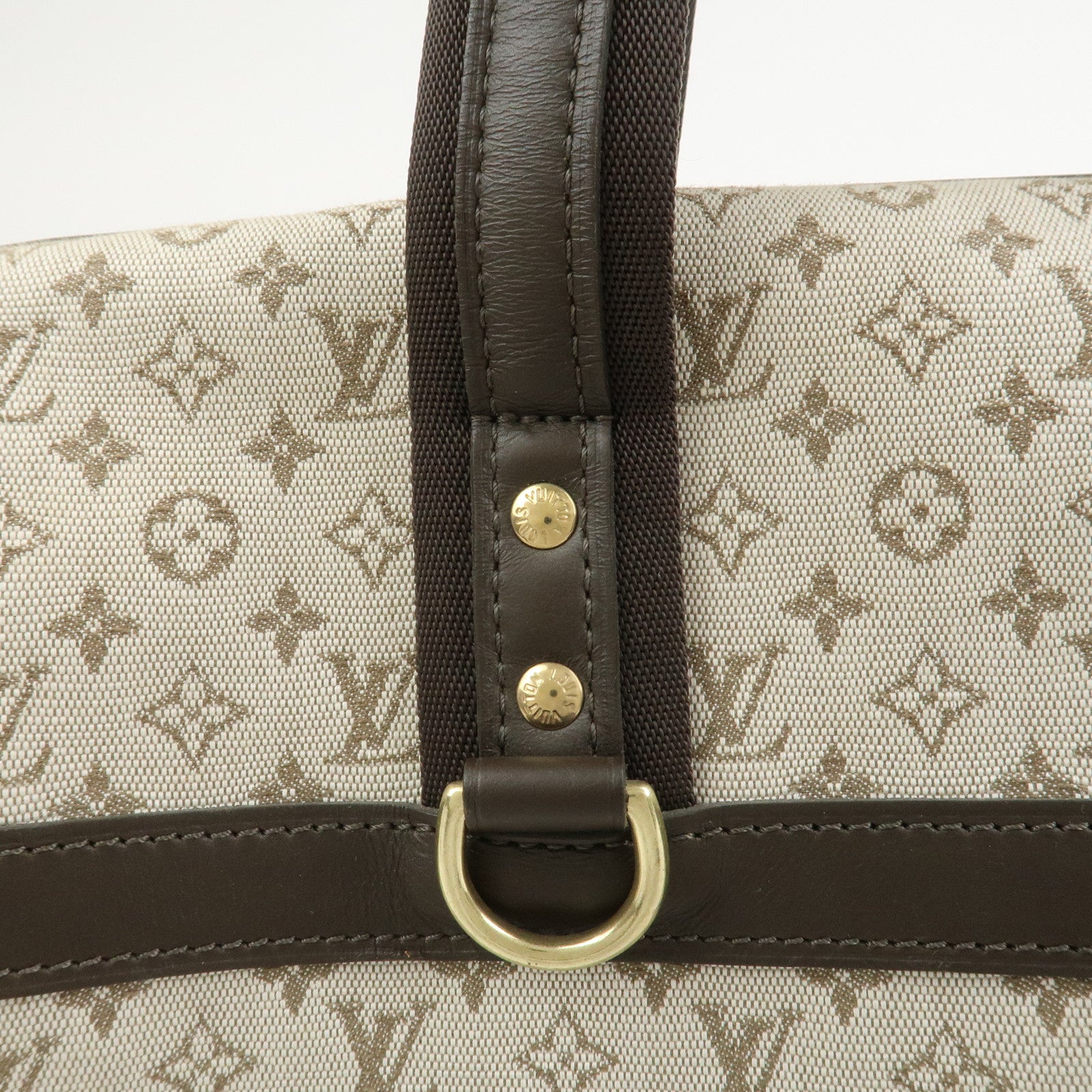 Louis Vuitton Monogram Mini Canvas Josephine GM Khaki M92310