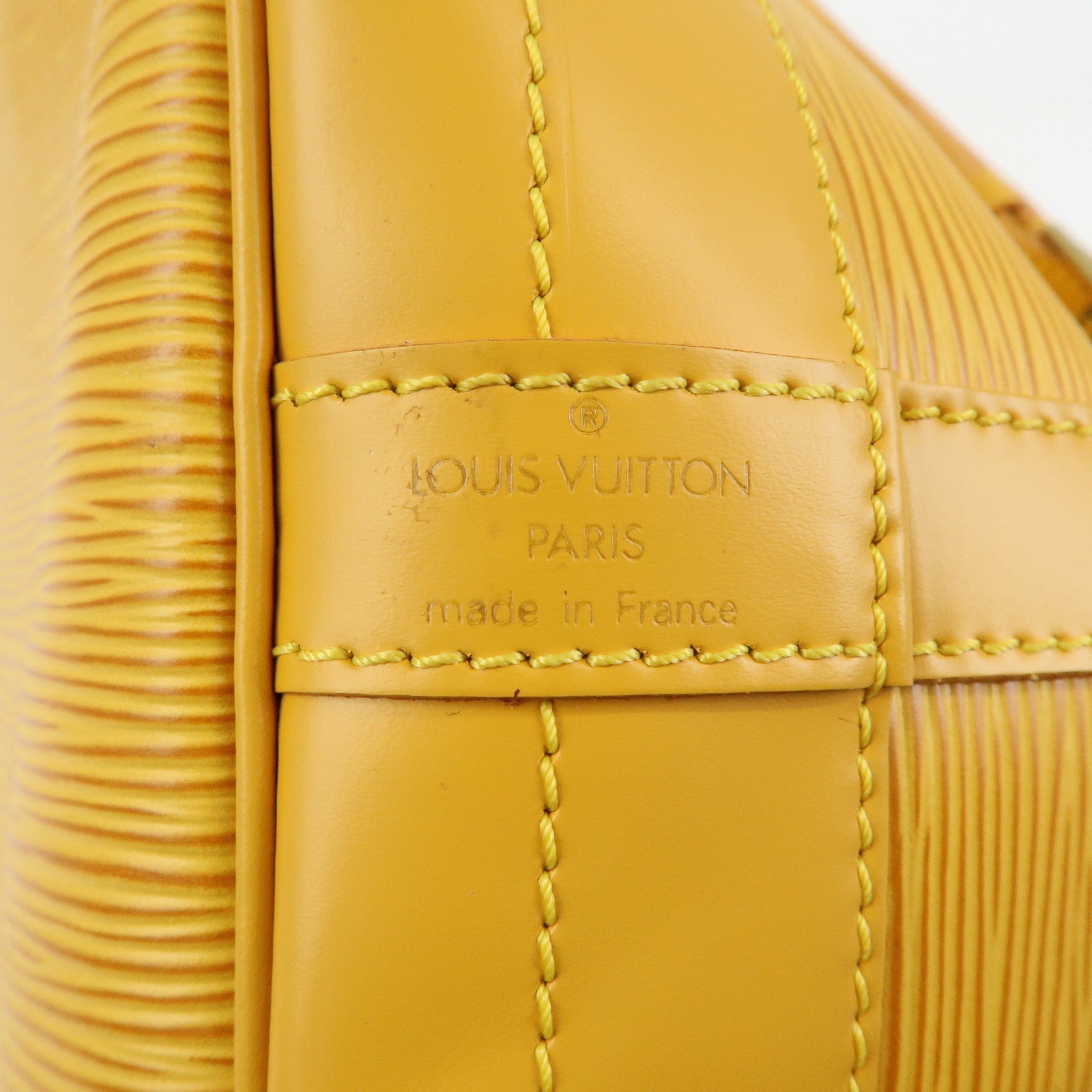 Louis Vuitton Epi Noe Leather Shoulder Bag Tassili Yellow M44009