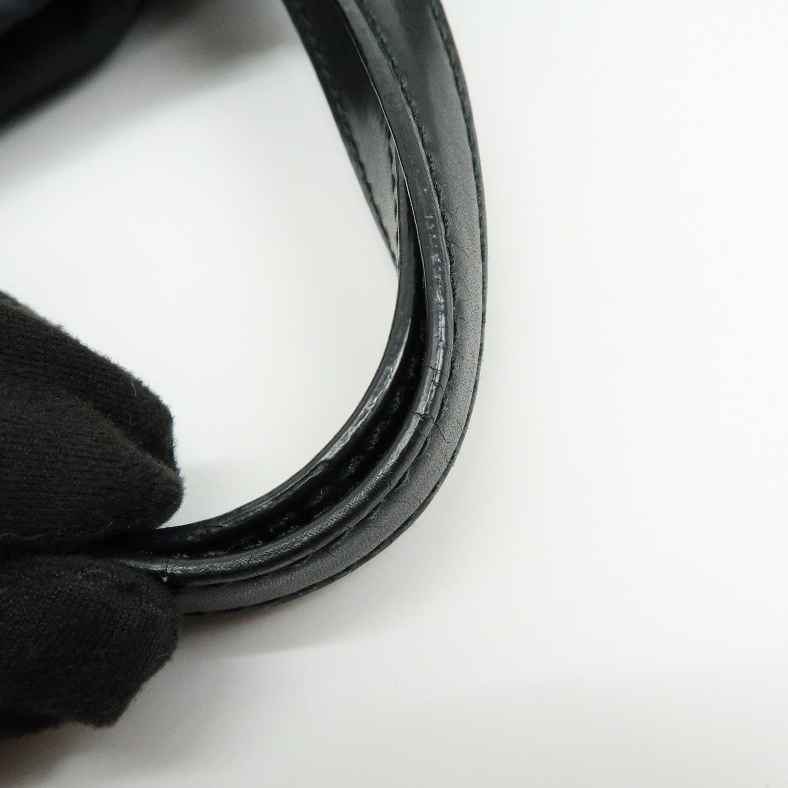 GUCCI Sherry GG Supreme Leather Backpack Rucksack Black 473872