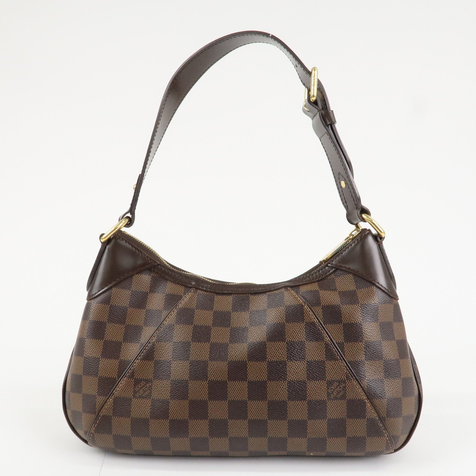 Louis Vuitton Damier Thames PM Shoulder Bag Hand Bag N48180 Used