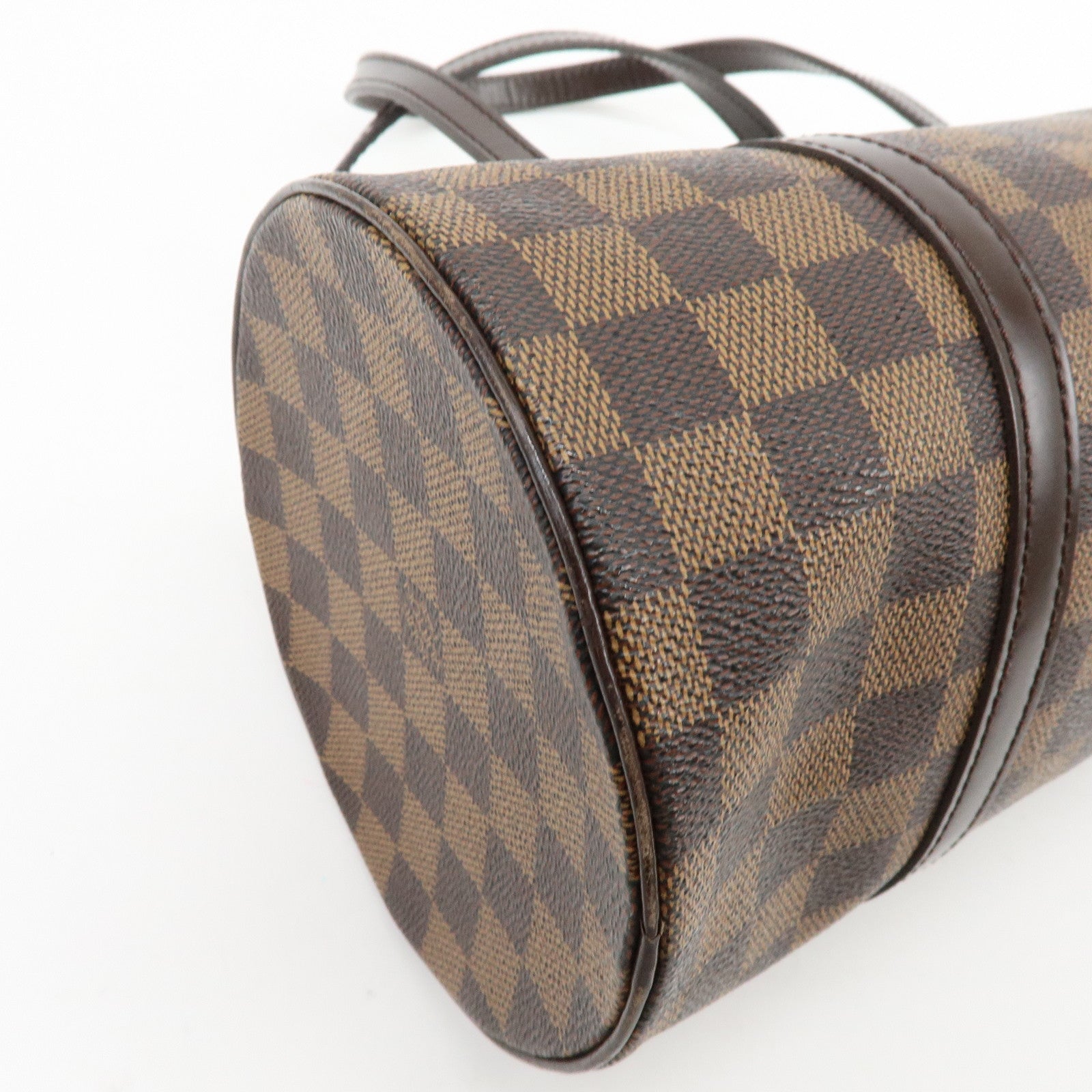 Louis Vuitton Damier Ebene Papillon 30 Hand Bag Brown N51303