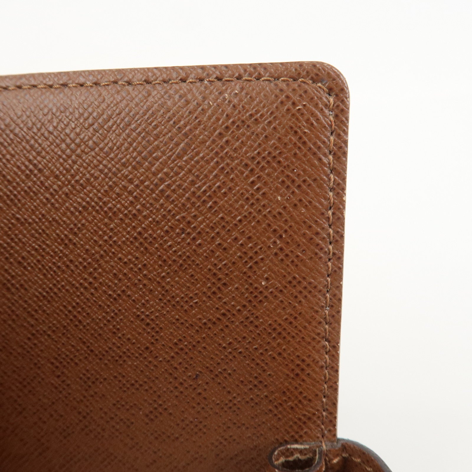 Louis Vuitton Monogram Agenda PM Planner Cover Brown R20005