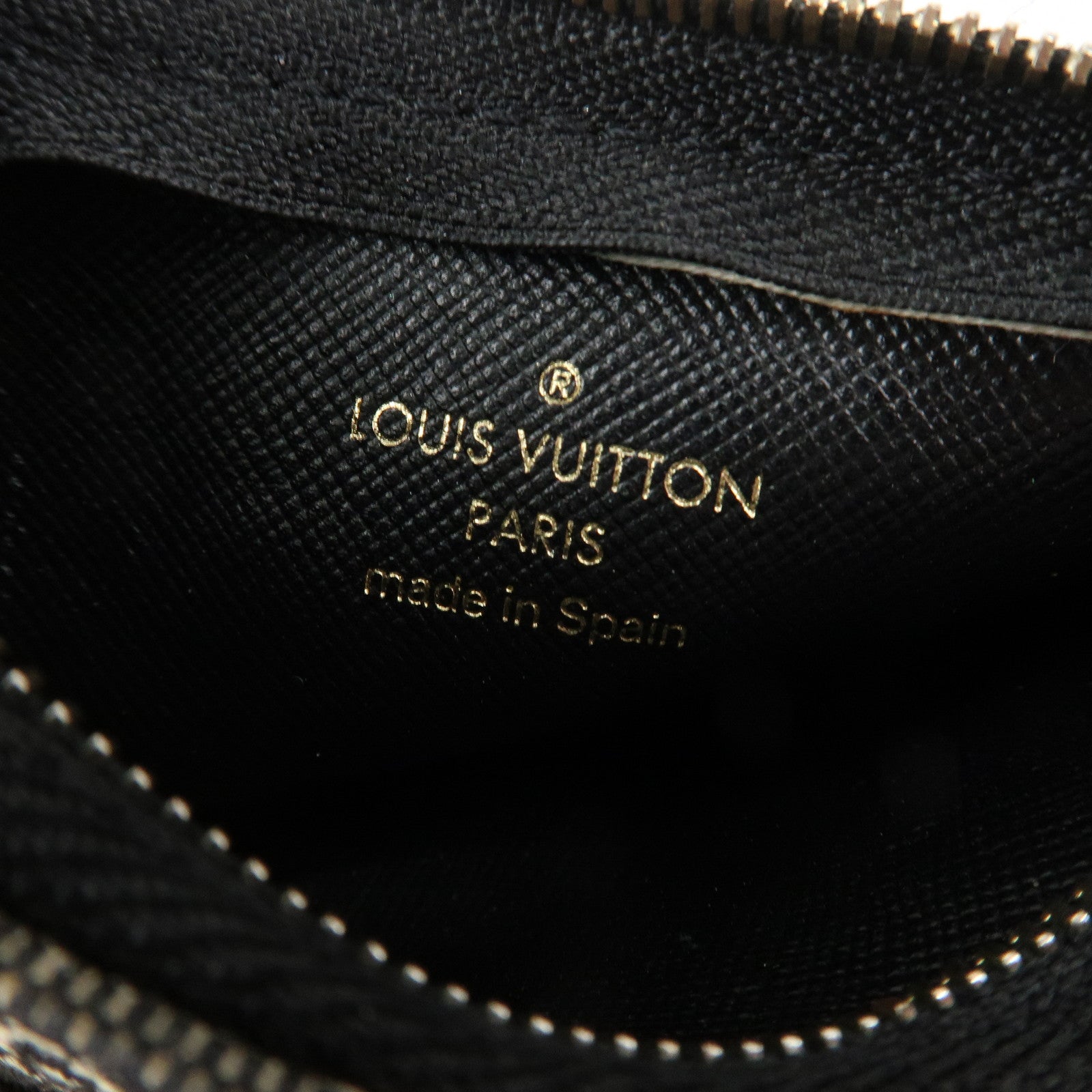 Louis Vuitton Monogram Idylle Canvas Pochette Cle Coin Case M62995 Used