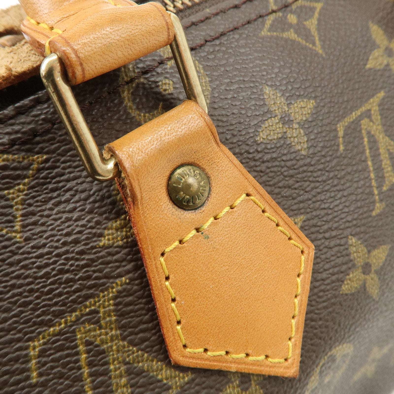 Louis Vuitton Monogram Speedy 25 Hand Bag Boston Bag M41528 Used