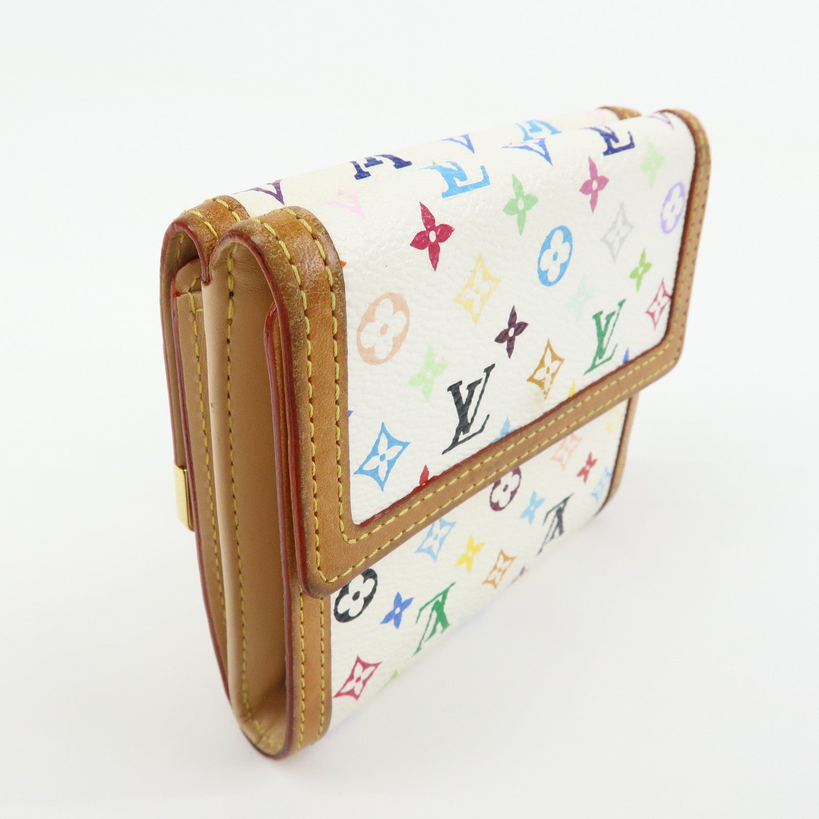 Louis Vuitton Monogram Multicolor Porte Monnaie Billets M92983