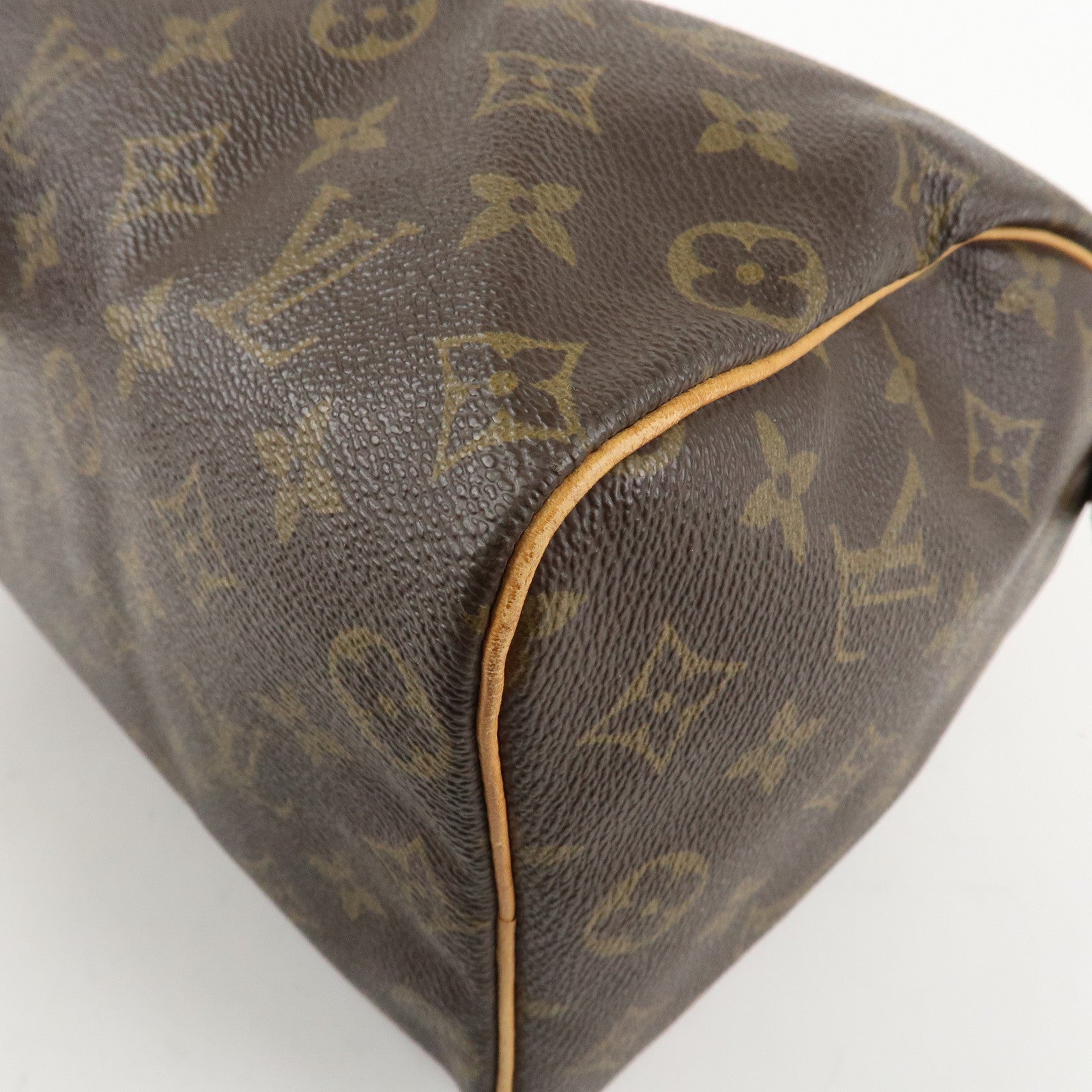 Louis Vuitton Monogram Speedy 25 Hand Bag Boston Bag M41528 Used