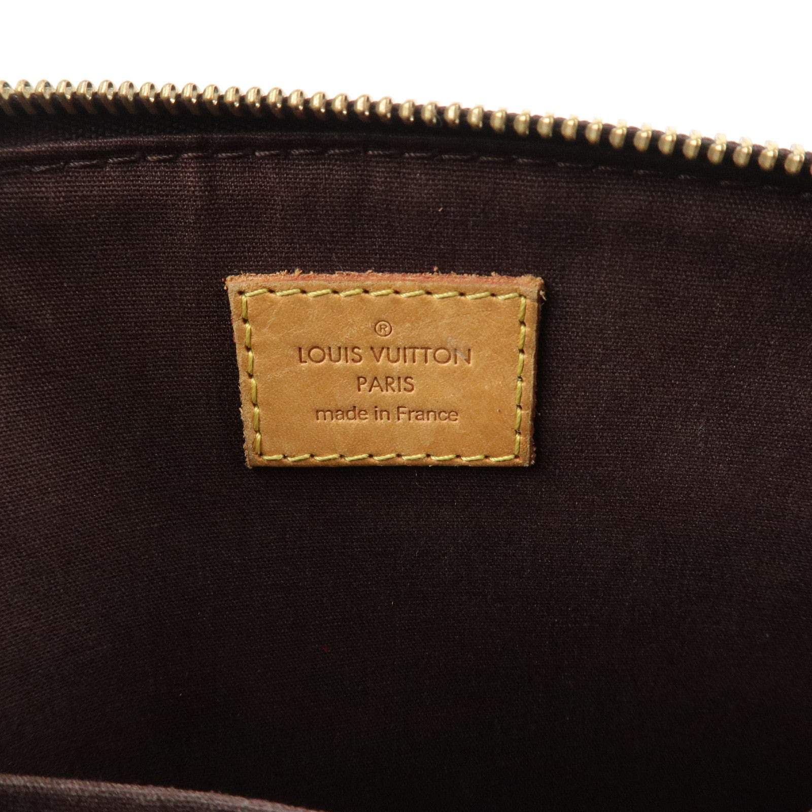 Louis Vuitton Monogram Vernis Sherwood PM Hand Bag M91493 Used