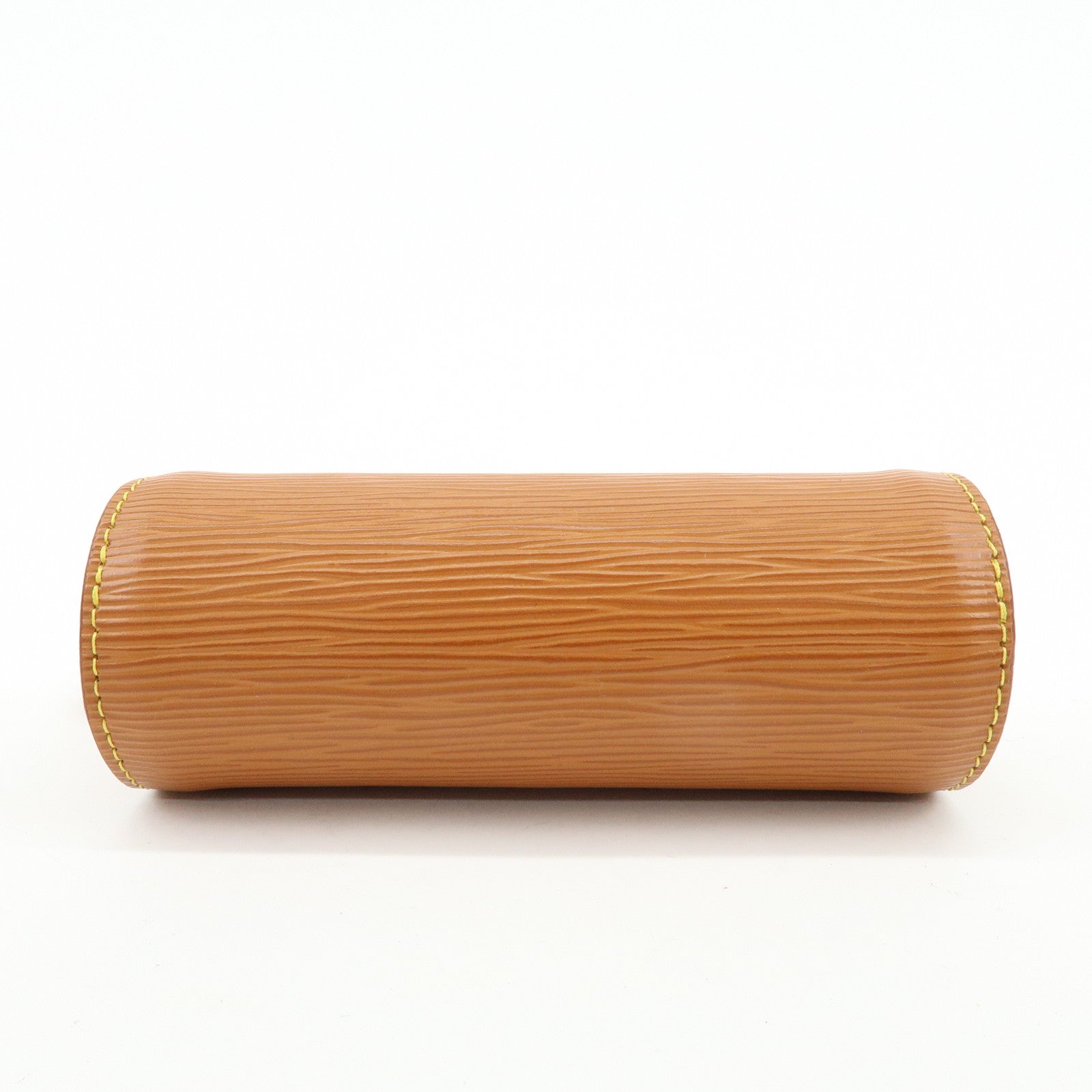 Louis Vuitton Epi Soufflot Hand Bag Shoulder Bag Zipang Gold M52228