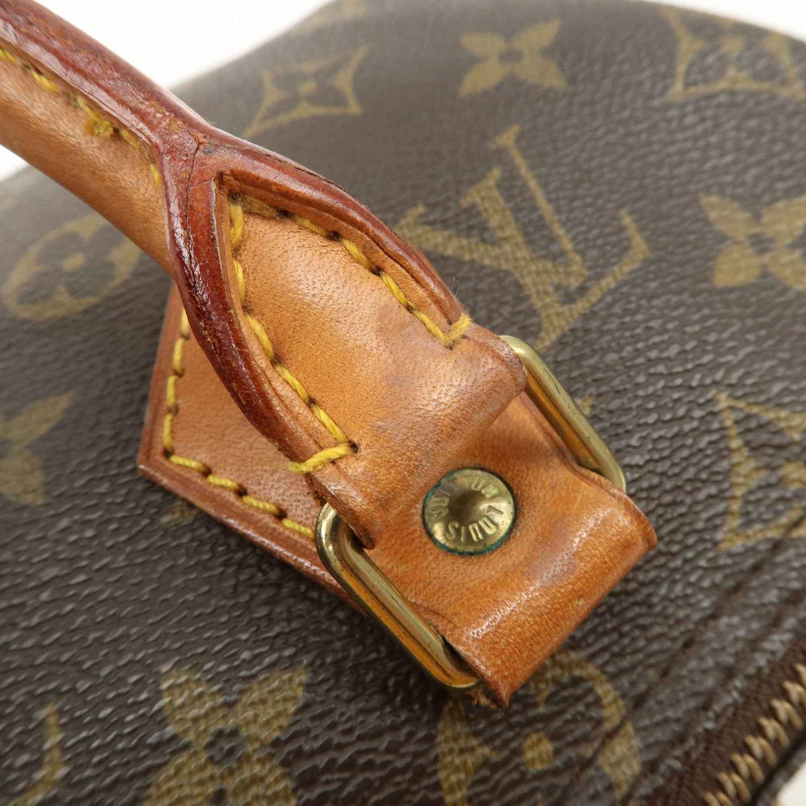 Louis Vuitton Monogram Speedy 25 Boston Bag Hand Bag Brown M41528
