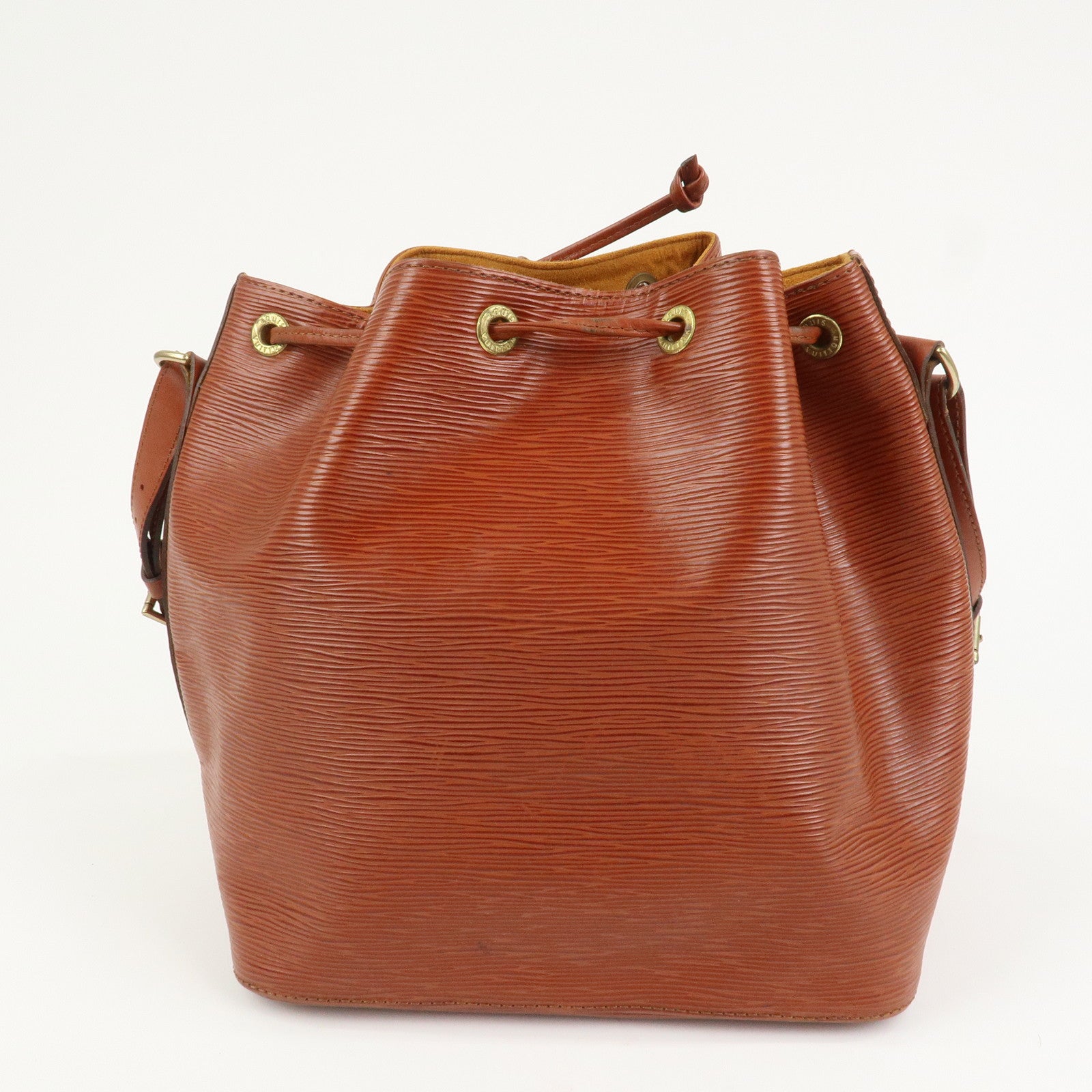 Louis Vuitton Epi Leather Petit Noe Shoulder Bag Kenya Brown M44103