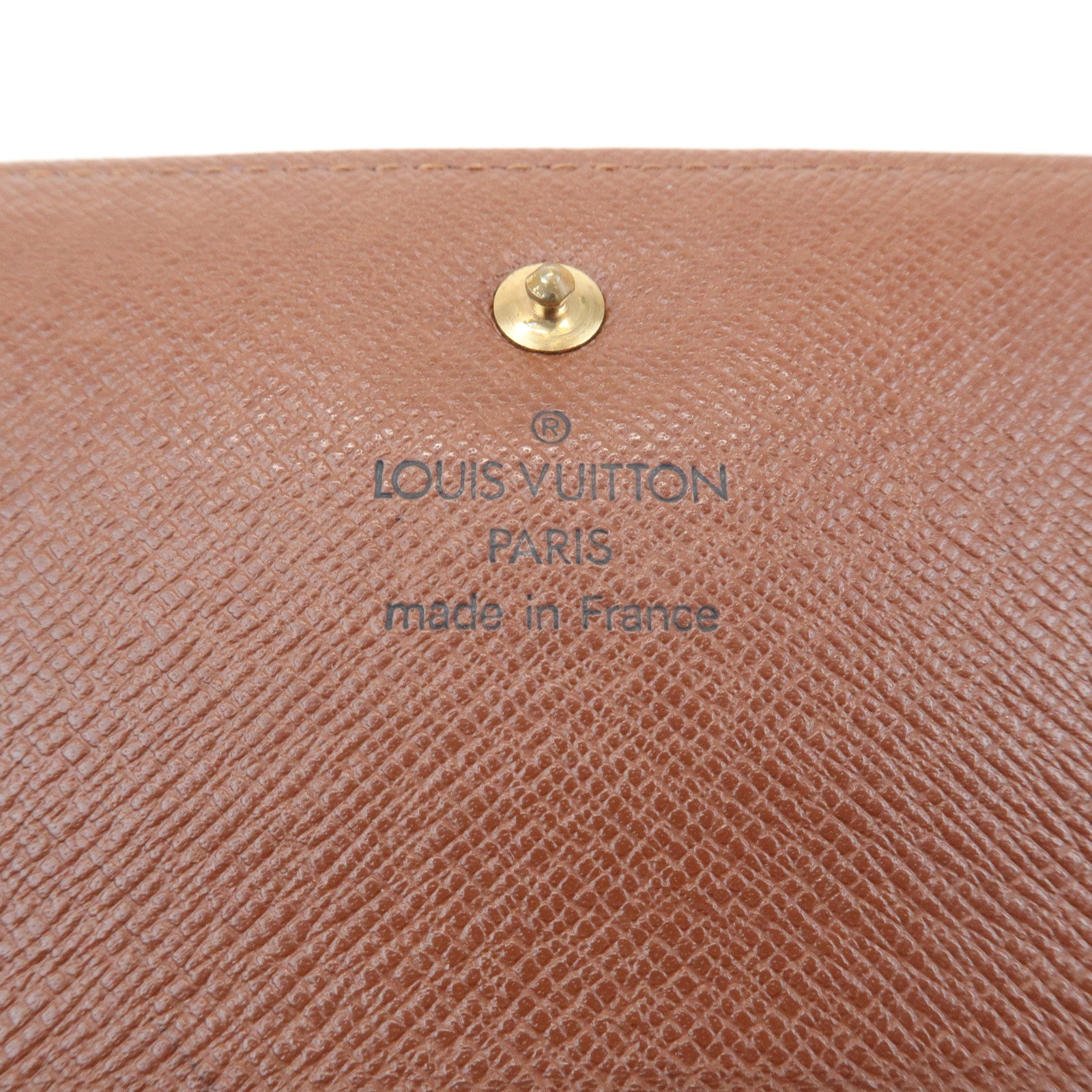 Louis Vuitton Monogram Porte Tresor International Wallet M61215 Used