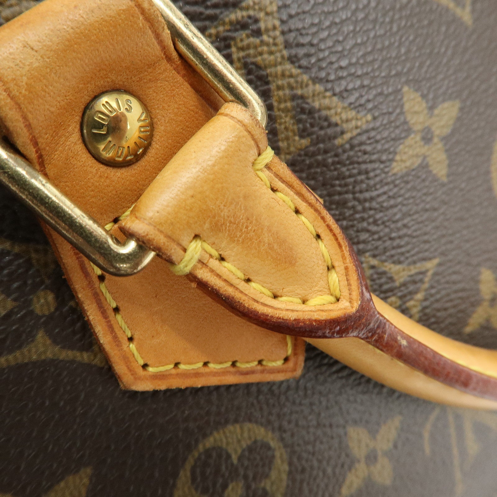 Louis Vuitton Monogram Speedy 35 Boston Bag Hand Bag M41524