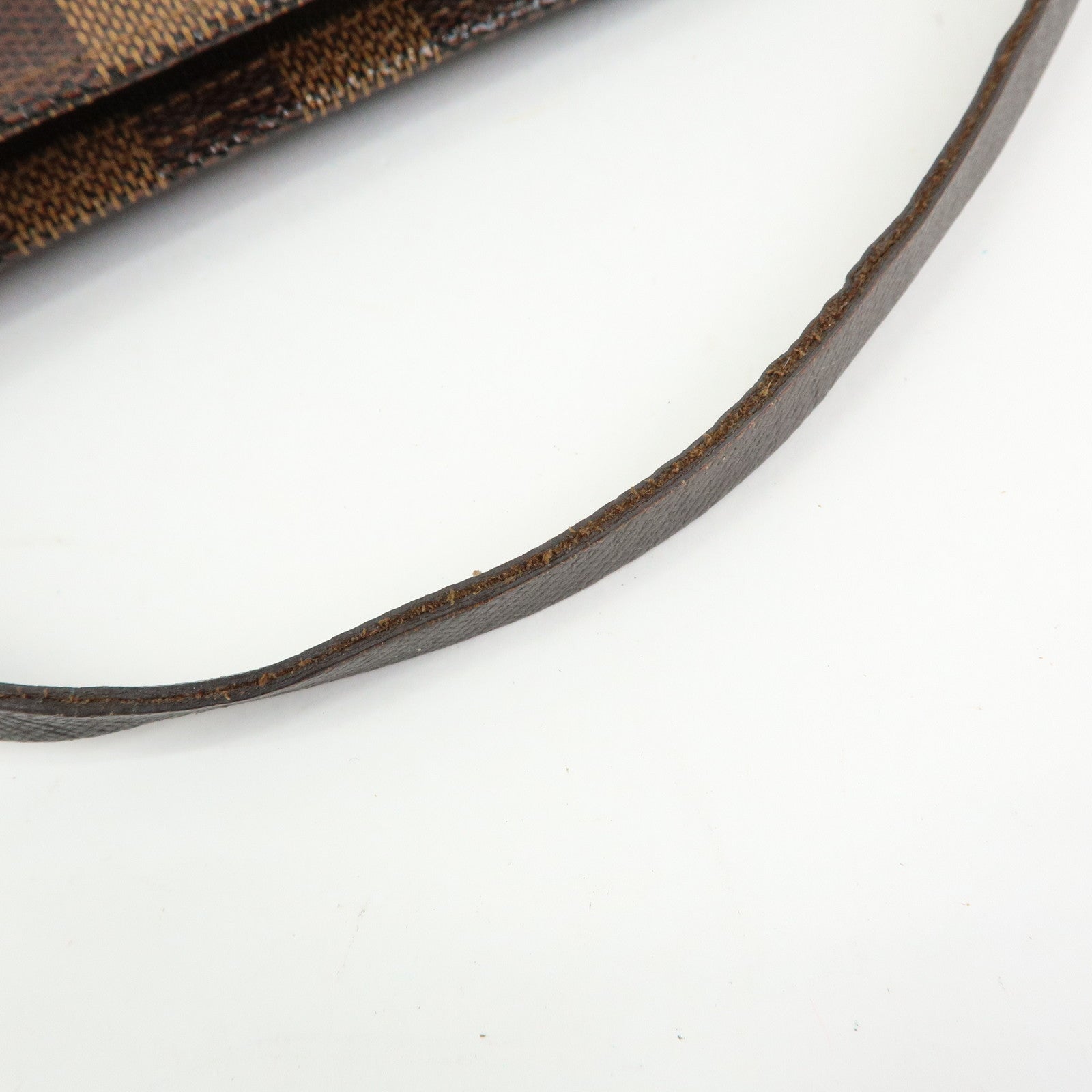 Louis Vuitton Damier Trousse Makeup Accessory Pouch Brown N51982