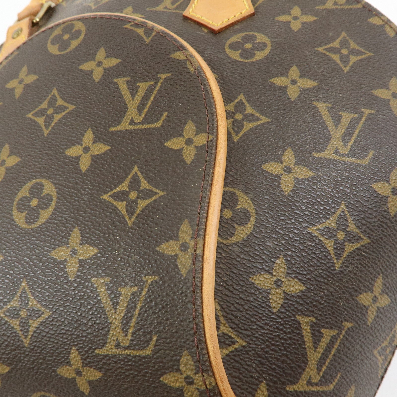 Louis Vuitton Monogram Ellipse PM Hand Bag Brown M51127