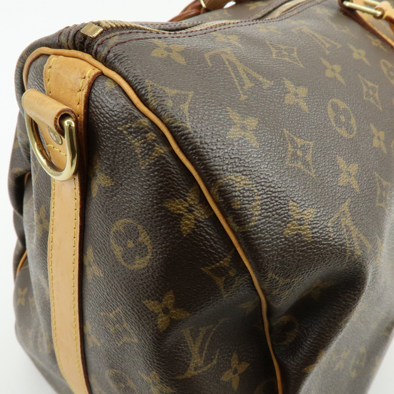Louis Vuitton Monogram Keep All Bandouliere 50 Boston Bag M41416
