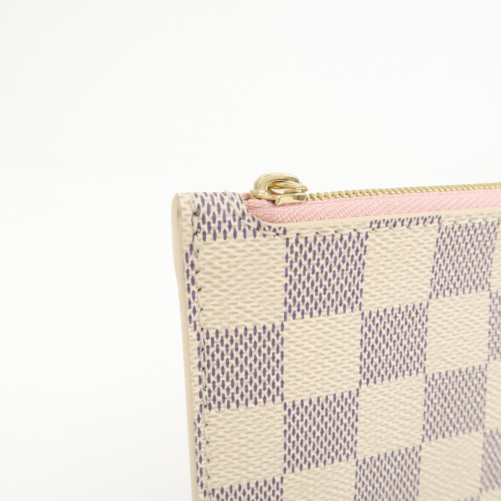 Louis Vuitton Damier Azur Canvas Pouch for Neverfull MM Tote Bag