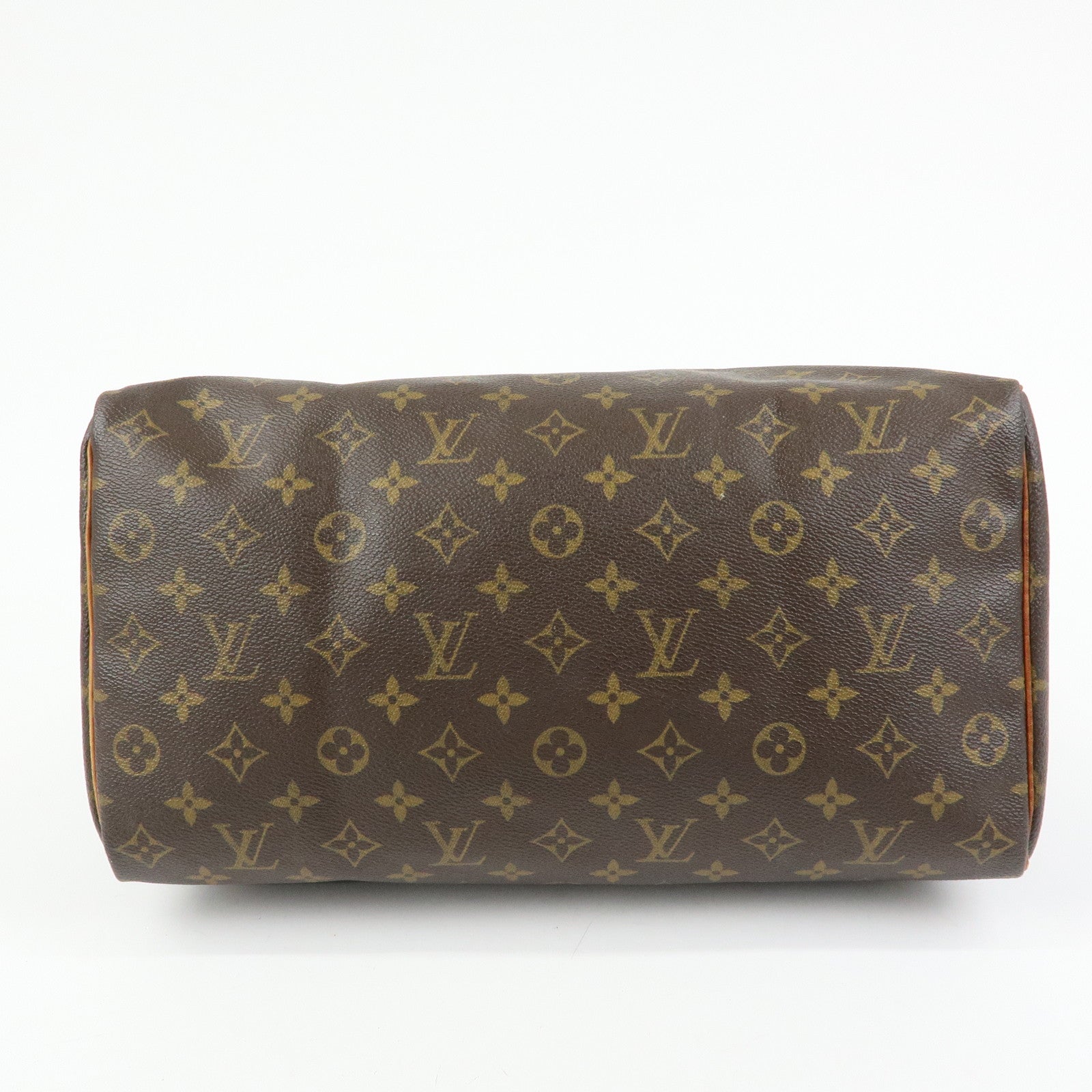 Louis Vuitton Monogram Speedy 35 Boston Bag Hand Bag Brown M41524