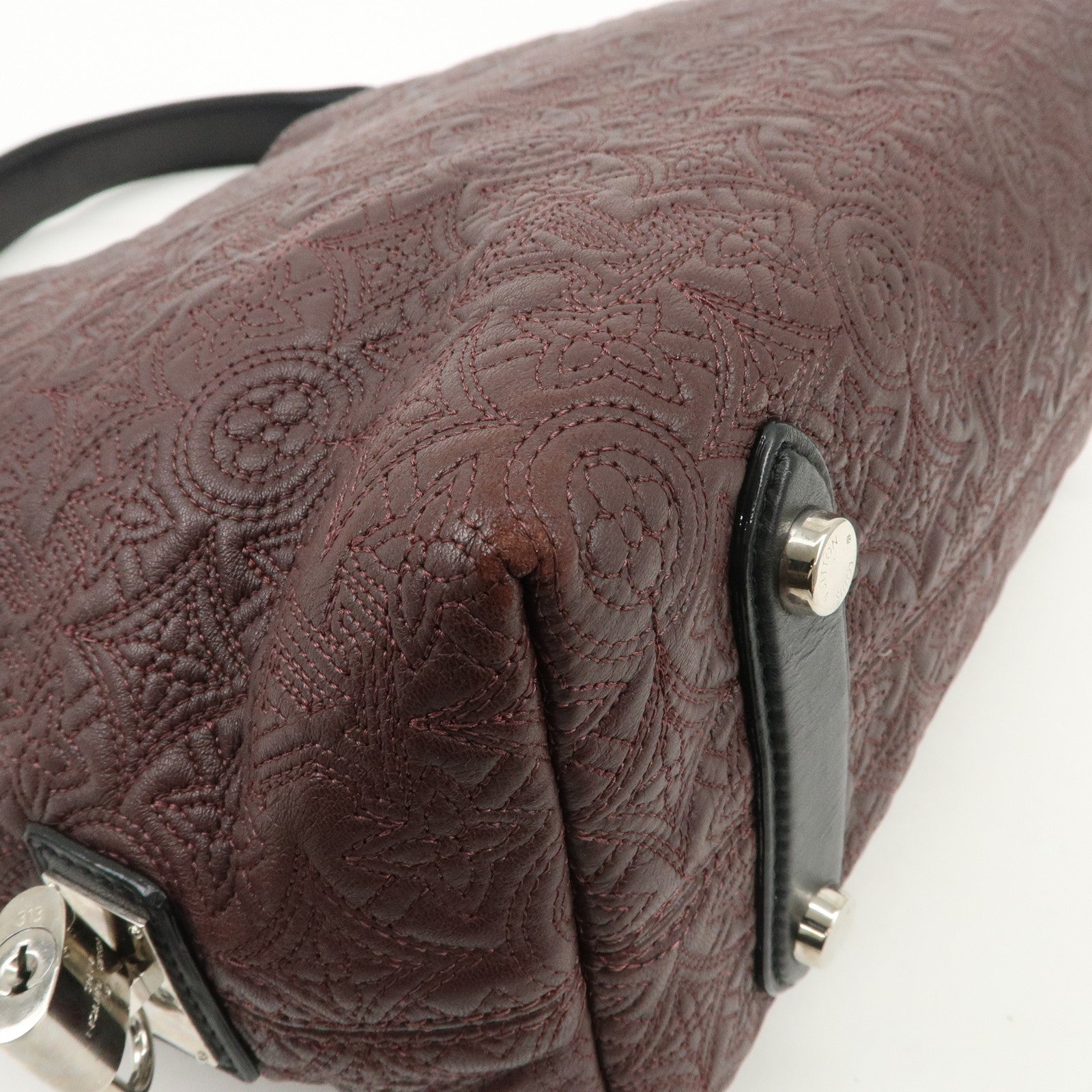 Louis Vuitton Monogram Antia Hobo PM Shoulder Bag Bordeaux M93834 Used