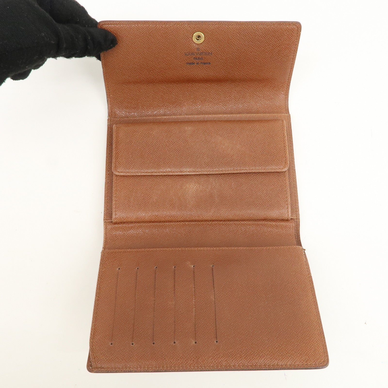 Louis Vuitton Set of 3 Monogram Long Wallet M60017 M61200 M61726 Used
