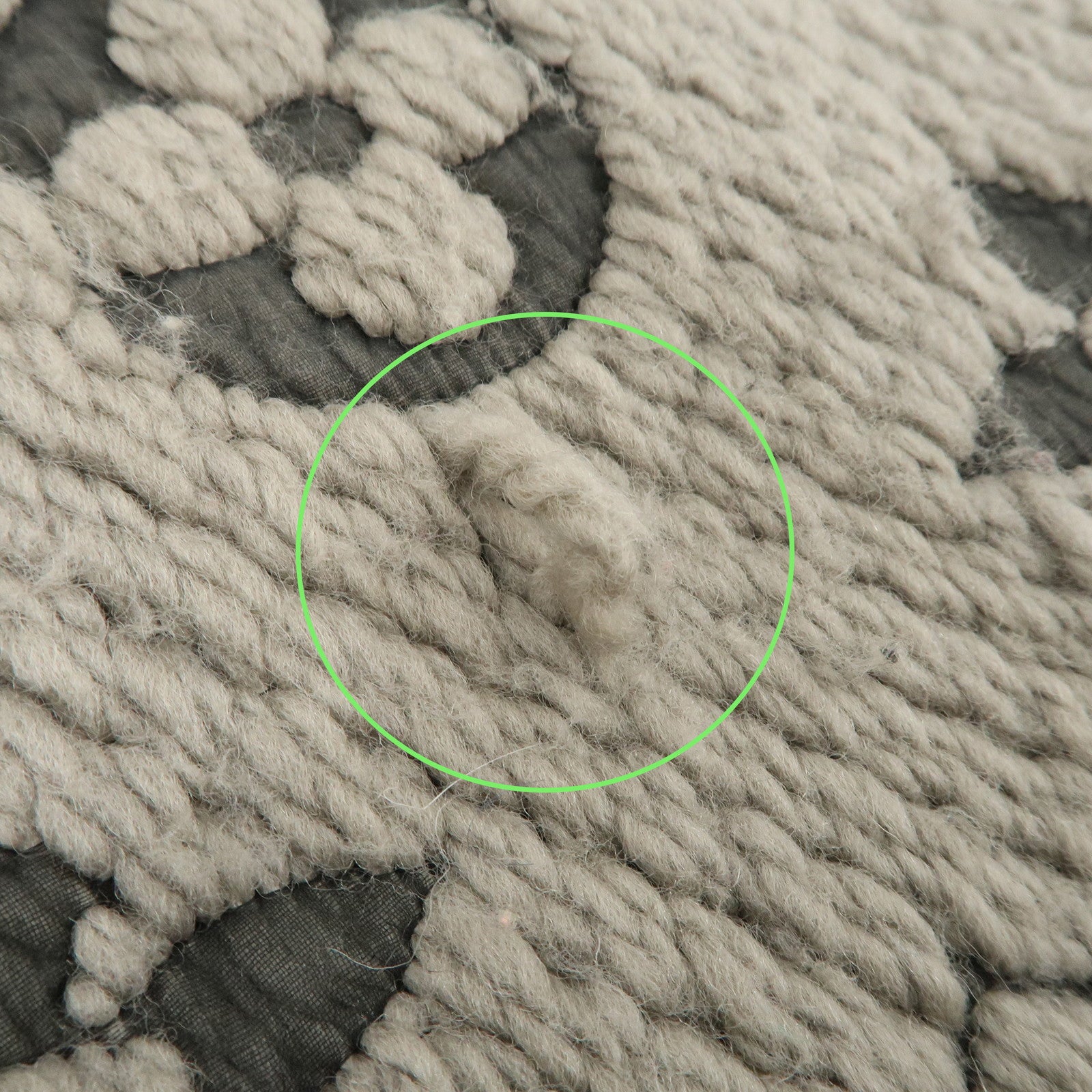 Louis Vuitton Monogram Escharp Logomania Scarf Gris Perle M74742