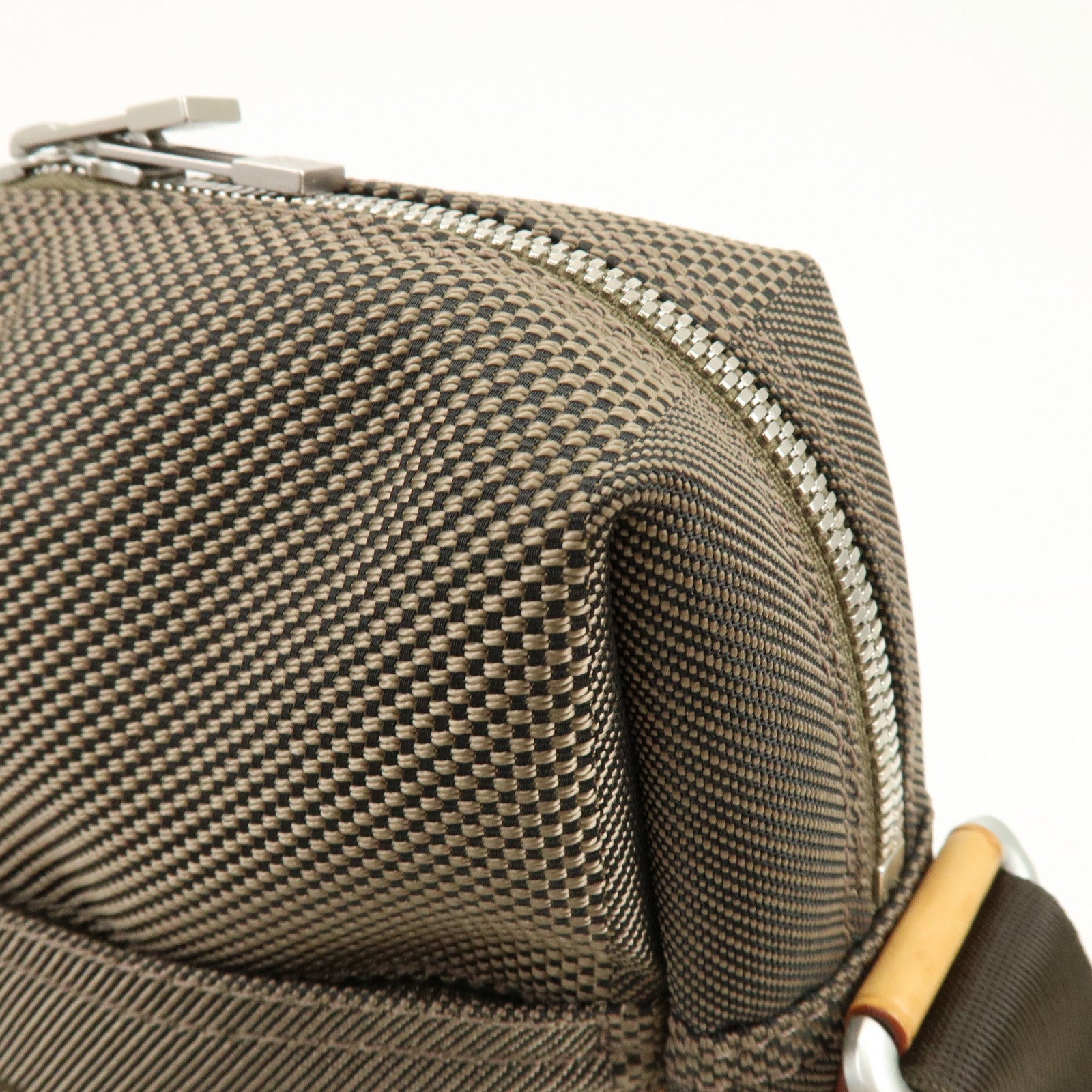 Louis Vuitton Damier Geant Citadin Shoulder Bag Terre M93040