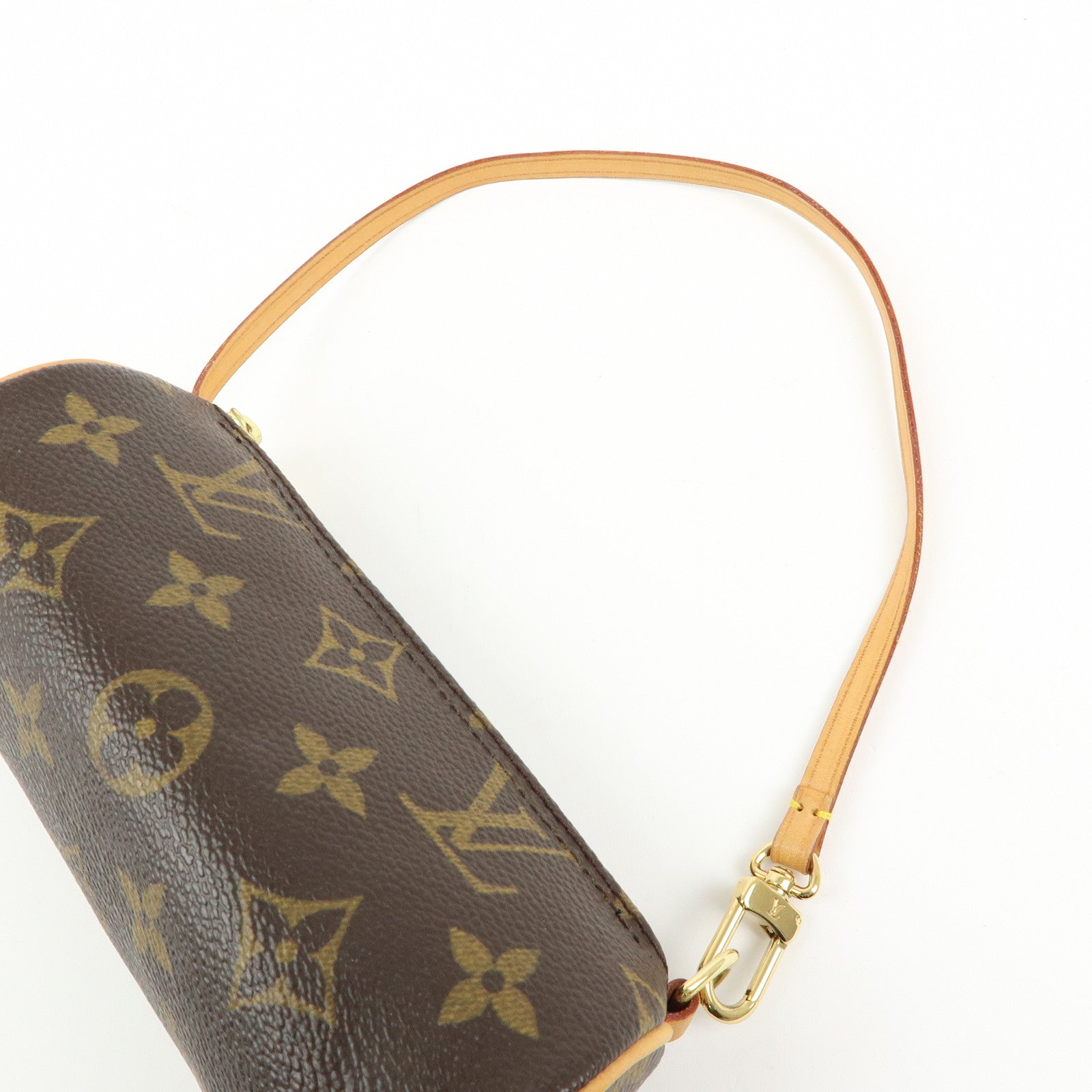 Louis Vuitton Monogram Mini Pouch for Papillon Bag Brown