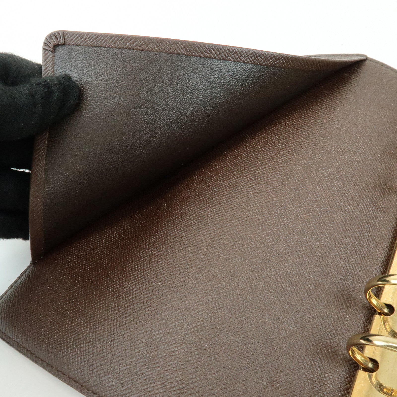 Louis Vuitton Damier Agenda GM Canvas Planner Cover Ebene R20107