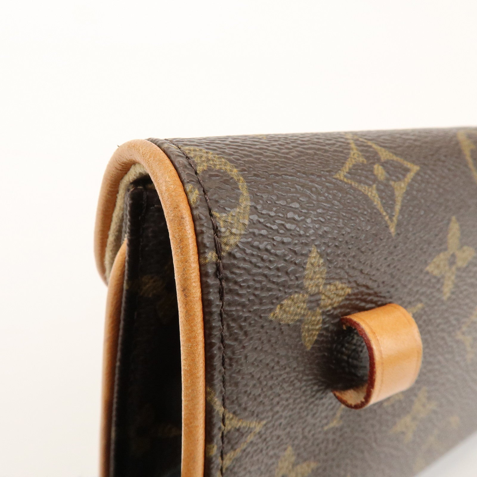 Louis Vuitton Monogram Pochette Florentine Waist Bag Belt M51855