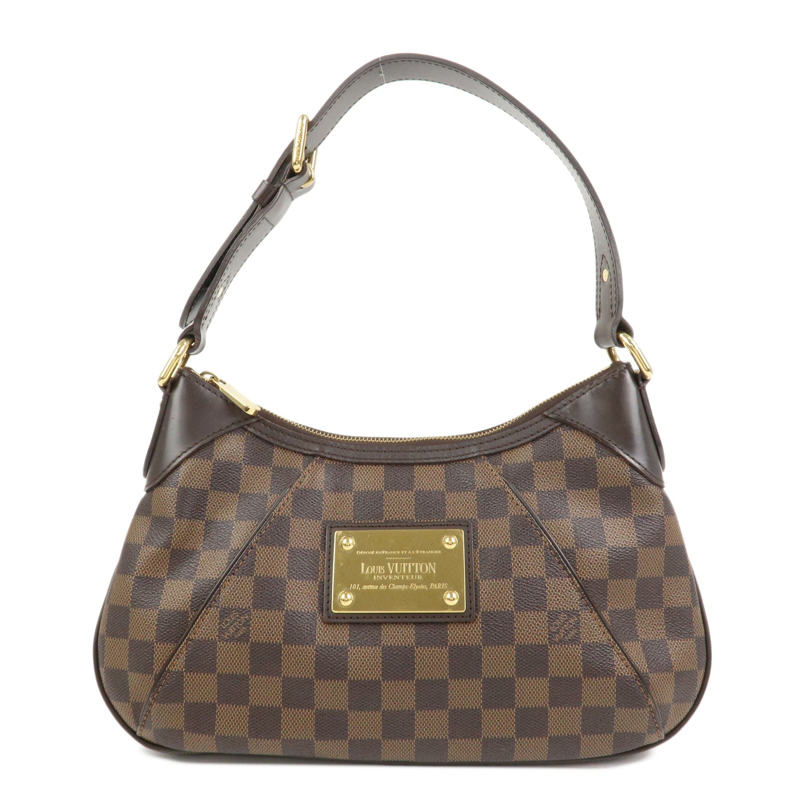 Louis Vuitton Damier Thames PM Shoulder Bag Hand Bag N48180