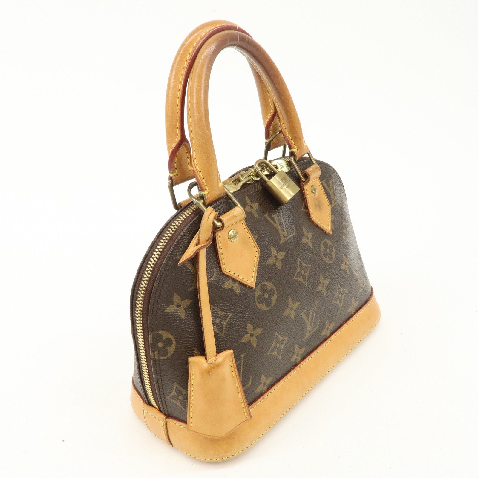 Louis Vuitton Monogram Alma BB 2Way Bag Hand Bag M53152