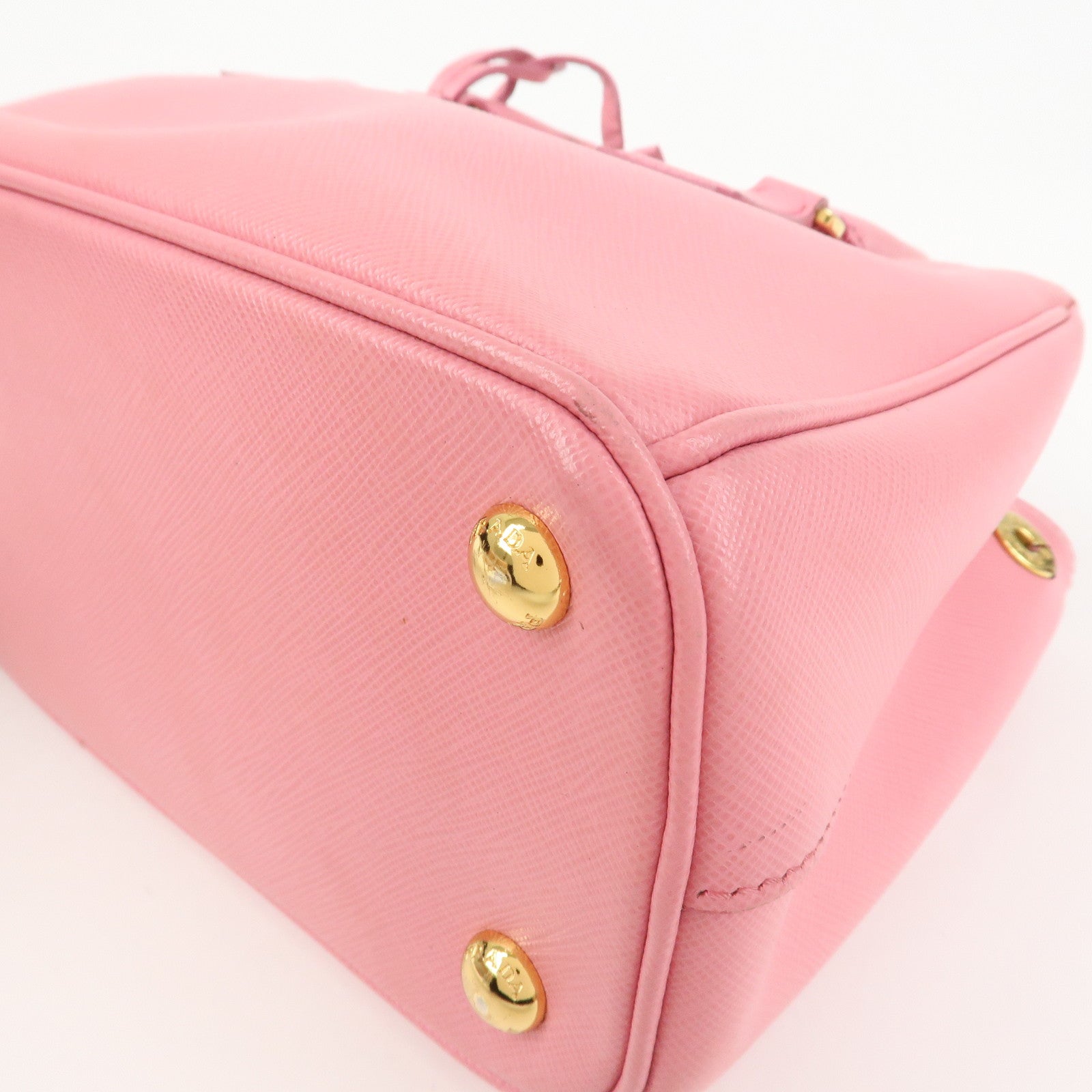 PRADA Galleria Saffiano Leather 2 Way Bag Hand Shoulder Bag 1BA896