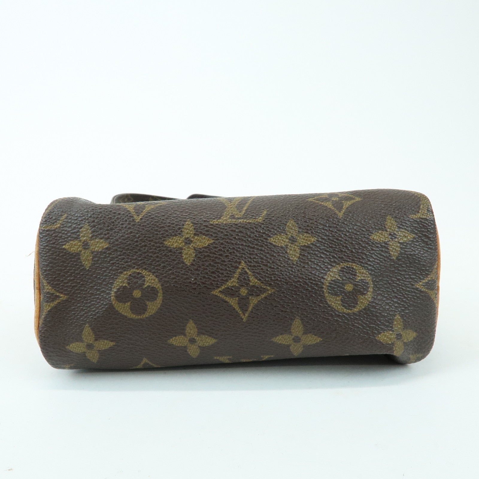 Louis Vuitton Monogram Mini Speedy Hand Shoulder Bag Brown M41534