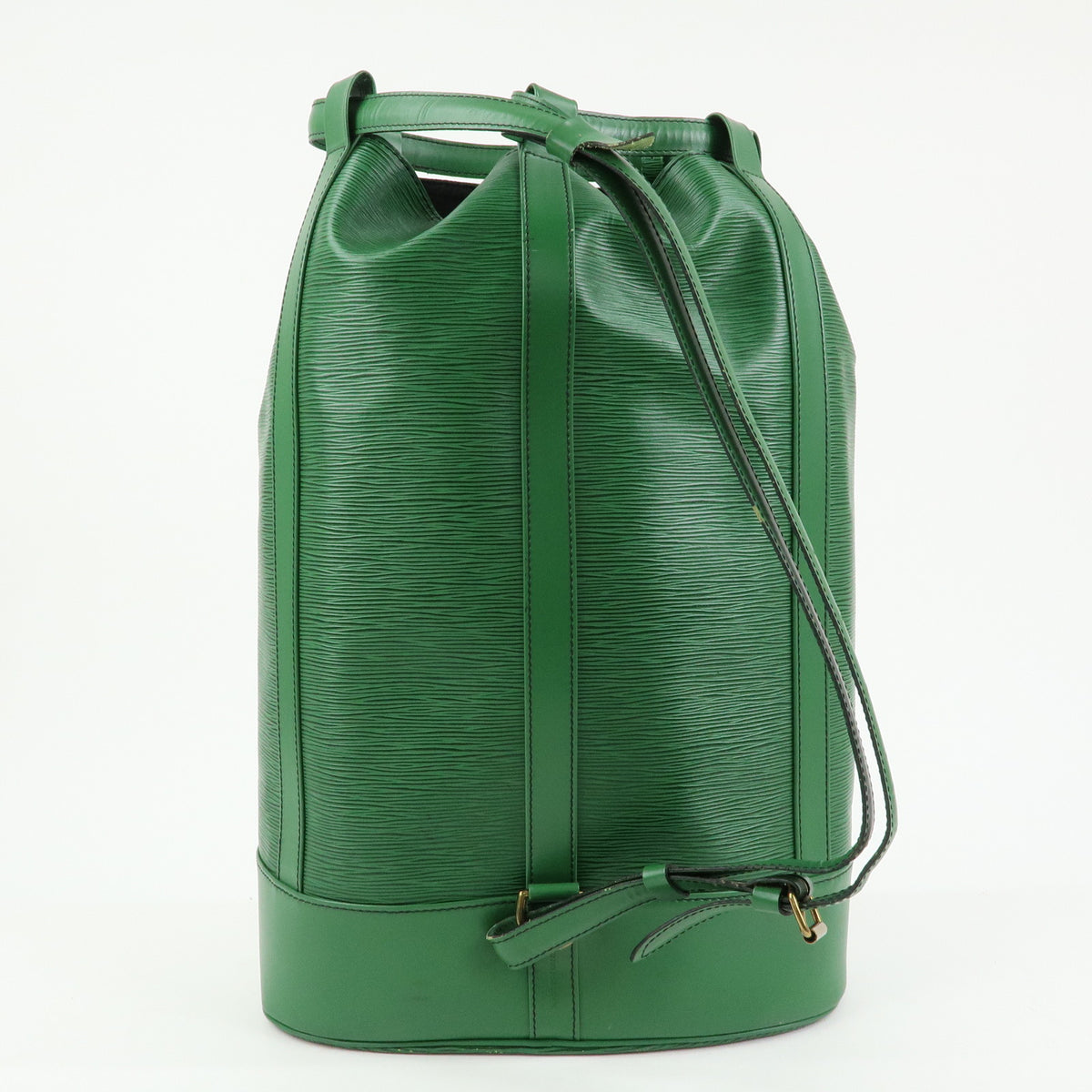 Louis Vuitton Epi Leather Randonnee GM Shoulder Bag Green M43084