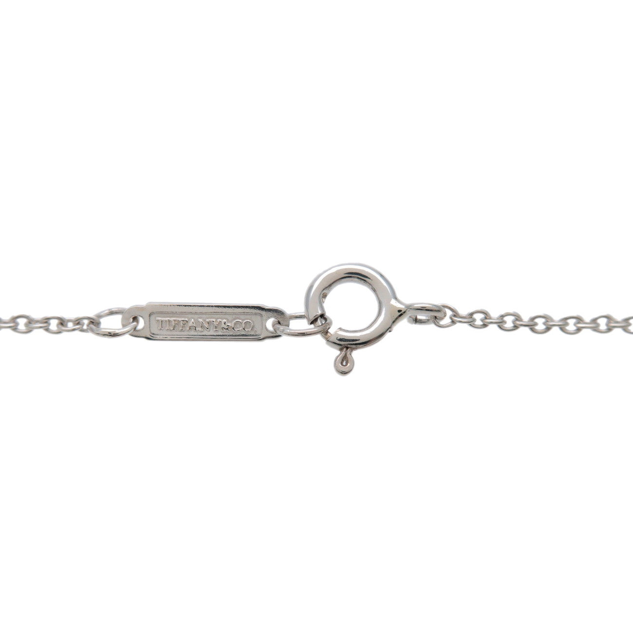 Tiffany & Co Atlas Cube Necklace SV925 Silver