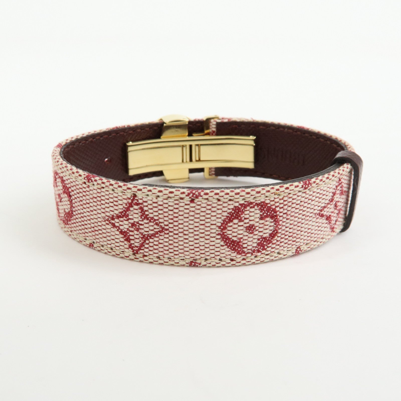 Louis Vuitton Monogram Mini Bracelet Voeu Good Luck Cerise M64542